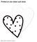 Carson Dellosa Kind Vibes 36-Piece Heart Cutouts, Purple, Pink, and Black and White Bulletin Board Decorations for Valentines Day, Name Tags, and Classroom Decor
